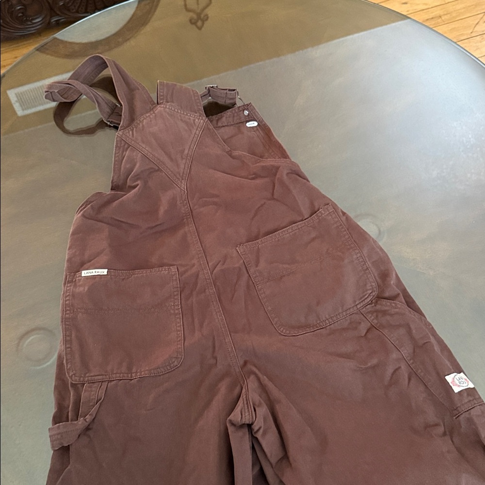 Cargo Brown Overalls straight - Picture 3 of 3